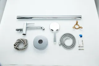 Напольный смеситель для ванны Gappo G3006 хром